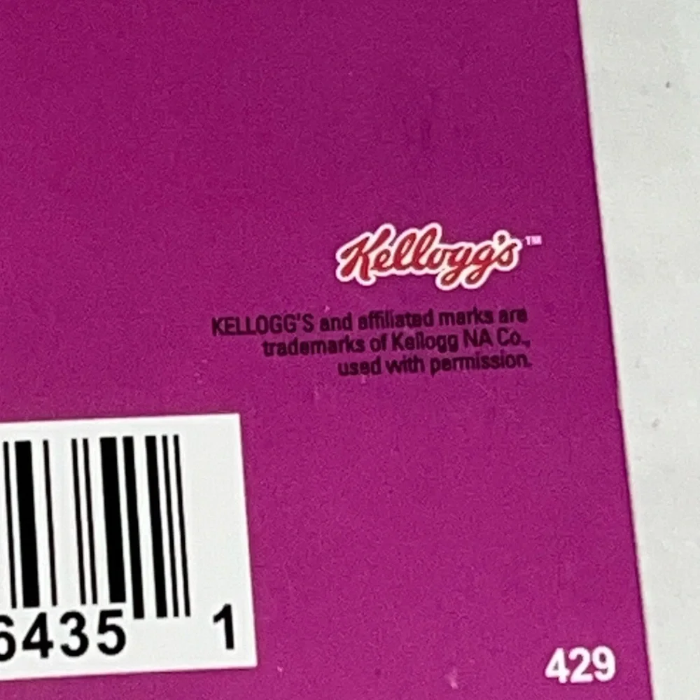 Odd Sox Kellogg’s‎ Raisin Bran Crew Length Novelty Fun Socks NWT